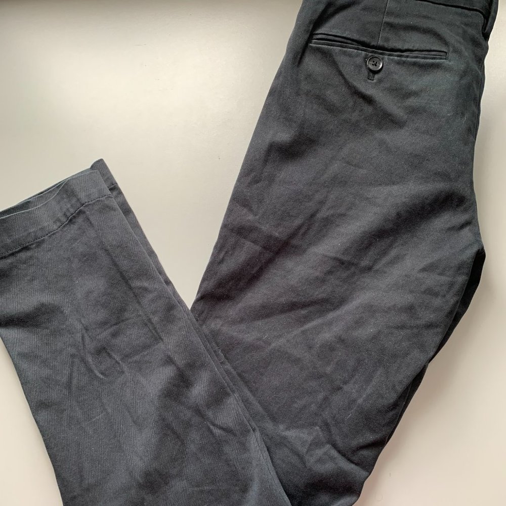 Mens Banana Republic Fulton Chino Black - Picture 2 of 3
